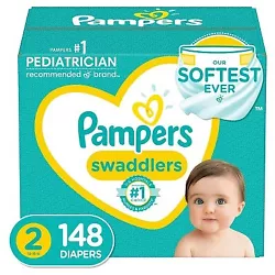 Made for your growing baby, new Pampers Swaddlers is our softest diaper EVER with outstanding absorbency! New...