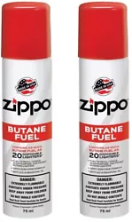 Zippo Butane Fuel. GENUINE Zippo Butane Fuel 75 ML. Fuel to refill candle, multi-purpose, and pocket Butane Lighters....