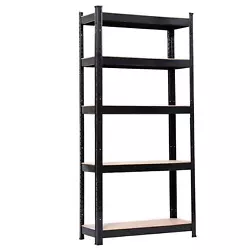 Its boltless design allows it to be easily assembled and disassembled. This storage rack can be disassembled into a...