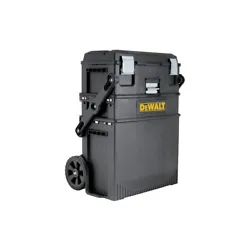 Model DWST20800. Heavy-duty wheels suitable for rough terrain. 4 work levels top tool box and tray that can be placed...
