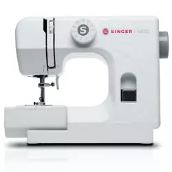 This super cute machine is beginner-friendly and perfect for your light sewing projects. FREE ARM DESIGN -Easy to sew...