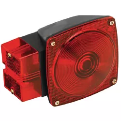 Gasketed tail light and side marker lenses are easily replaceable. Includes built-in rear clearance light. Easily...