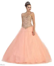 Fabric: Tulle. Gorgeous as a ball gown, or a plus size quinceanera dress. If you are in between sizes or unsure of the...