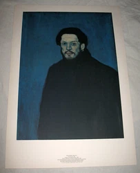 Its a limited edition lithograph on Arches paper, printed 1980. Edition Size: 5000. This print is numbered 1158/5000 in...