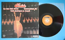 Dalida LP. Edition au Canada. Très rare. Année 1978. Disque MINT.