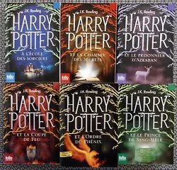 SERIE HARRY POTTER de J.K. Rowling. EDITION SPECIALE FOLIO JUNIOR.