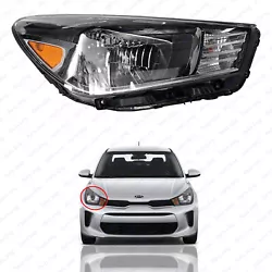 Compatible with: 2018 2019 Kia Rio. For Halogen Models Only. Includes: 1 X headlight. Installation instruction is NOT...
