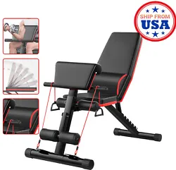 The dumbbell bench weight capacity up to 250 lbs. 【Safety Protection】 Anti-skid foot sleeve on the bottom can...