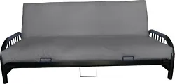 This cover has zippers rounding on 3 sides, it is easily to install the cover on your futon mattress and take it off...