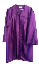 Joston’s Graduation Gown Purple. Jostons Size 6’01”-6’03”. Worn Once. Please see additional pictures for...