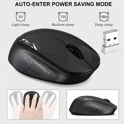 √【2.4GHz USB Receiver】It can connect the device through through a 2.4GHz USB receiver. Mode: 2.4GHz (USB...