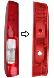Nissan Primastar (X83) (06.2009-2014). Opel Vivaro (06.2009-2014). côté: Arriere Gauche. 1x lampe feu arrière....