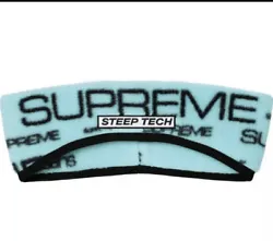 Supreme x The North Face TNF Steep Tech Headband Teal Sz L/XL BRAND NEW.