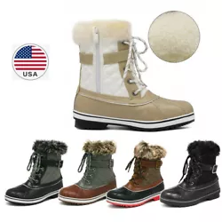 No more cold feet, you can count on these Dream Pairs winter boots to keep your feet warm, dry and feeling great!...
