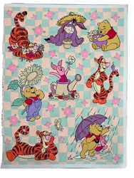Vintage Stickers - Hallmark - Disney - Winnie the Pooh Tigger Piglet Eeyore….