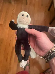 This small hanging monkey by Wild Republic is 10 inches.  It is in great shape and the shipping is free.  All returns...