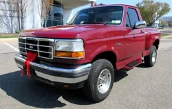 1993 Ford F-150 XLT Flareside 4x4 Pick Up Low Miles Stunning Condition Must See. 1993 Ford F-150 XLT 2-Door Truck. 1993...