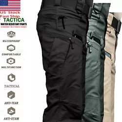 Note: Our Tactical Trousers are not totally waterproof and the waterproof degree is 30%. Type:Tactical Pants....