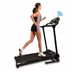 SereneLife Model : SLFTRD18. CONVENIENT FOLDING STYLE: This treadmill is portable & foldable for easy setup & storage....