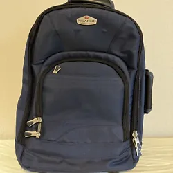 Its in Excellent condition Used only once. Bag has no wear marks. Wheels show very minor use. Review pictures. This bag...