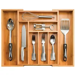 The Ultimate Organizational Cutlery Tray In your kitchen, drawers are the most essential places to keep your silverware...