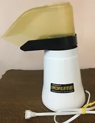 Presto Poplite Hot Air Popcorn Popper 04820; simple design: put no more than a half cup of kernels into hot air...