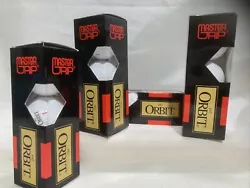 Master Grip 442 ORBIT Golf Balls White Distance Balls 4 boxes- 3 per boxNew in Box