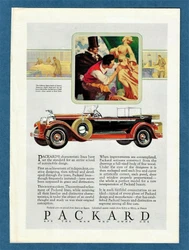 Original color print ad from magazine of 1928. Very nice condition.