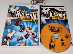 Titre du jeu : Rayman Contre Les Lapins Crétins. Console : Nintendo Wii. Le jeu est complet avec sa notice et CD. The...