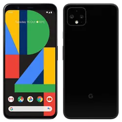 Modèle Google Pixel 4 XL 64 Go Noir.