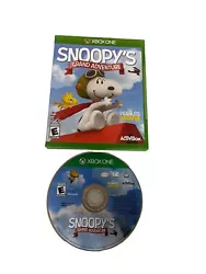 Peanuts Movie: Snoopys Grand Adventure (Microsoft Xbox One) Video Game.