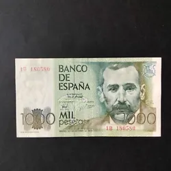 Billet De 1000 Pesetas espagnol en Très Très Bon État, 0 Epinglage, De 《1979》très beau billet de très bonne...