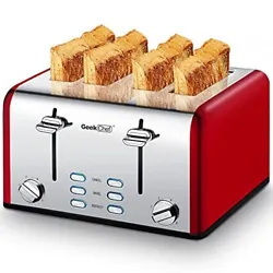 🍞【CANCEL, BAGEL and DEFROST】It features with Cancel, Bagel, and Defrost functions. One press 