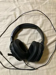 Turtle Beach Atlas One headset- some use, but very little. Audio jack connection, comes with microphone.