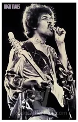 Jimi Hendrix smoking a joint!