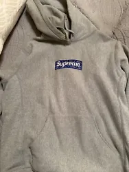Men supreme box logo hoodie