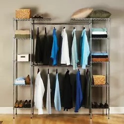 Are you bothered by the inadequate space of your current closet?. Adopting high quality material, it features sturdy...