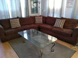 sectional couch with sleeper sofa.