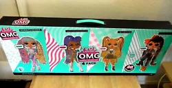 OMG Surprise! Alt Grrrl & Busy BB with 80 surprises in a carry-handle box. -4 fashion doll set includes Candylicious,...