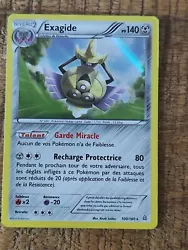 Exagide Reverse - XY5:Primo Choc - 100/160 - Carte Pokemon FR Bon etat.