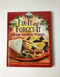 Slow Cooker Magic by Julie Boston. Fix-it and Forget-it.