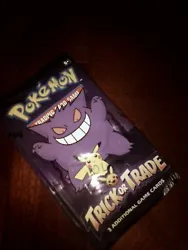 1 Pokemon Trick or Trade Booster Pack - 3 cards - NEW. Condition is New/Factory Sealed. Shipped with USPS Ground...