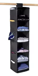 Keep your sweaters neatly organized and in great condition with this Six Shelf Sweater Organizer. No special assembly...