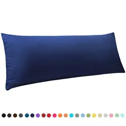 Made of 100% microfiber. Hypoallergenic, top quality microfiber fabric making these pillowcases incredibly soft,...