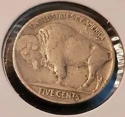 1937-D 3 Legged Buffalo Rare Coin  Fine Condition   Smoke Free Environment