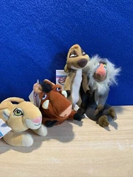 Condition is New. DISNEY PLUSH MINI BEANBAGS.