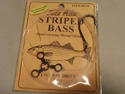 This is a quality rig hand tied using Mustad hooks and premium components. If need more information just ask. Be safe...