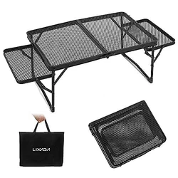 [Alliage daluminium, capacité de charge maximale 40 kg] Camptable est fabriqué en alliage daluminium de haute...