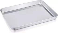 This pan is the perfect size for smaller servings. The compact size fits most toaster ovens. Easy storage and...