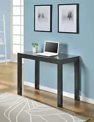 This Computer Desk is designed with classic parsons styling that includes a simple silhouette with clean lines. The...